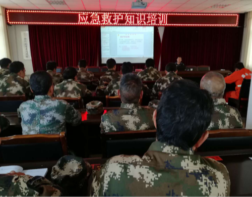 禄劝县红十字会到禄劝县林业局进行应急救护知识培训会简报第十一期268