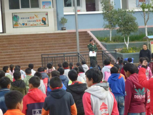 团街镇信息第19期 团街镇开展森林防火知识进校园宣传活动159