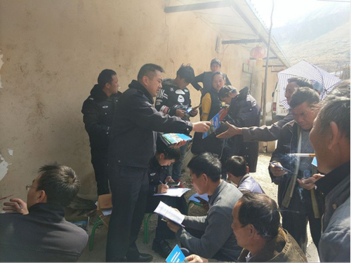禄劝公安局积极开展乌东德水电站移民核查与人口界定工作525