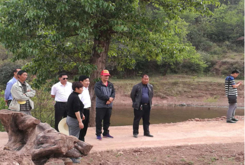金沙皎平风第2018064县委常委、常务副县长张大福同志到皎平渡镇调研指导农危改示范点工作97