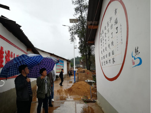 中屏镇信息第64期——省住建厅一行赴中屏镇督查全省脱贫攻坚农村危房改造现场会筹备工作135