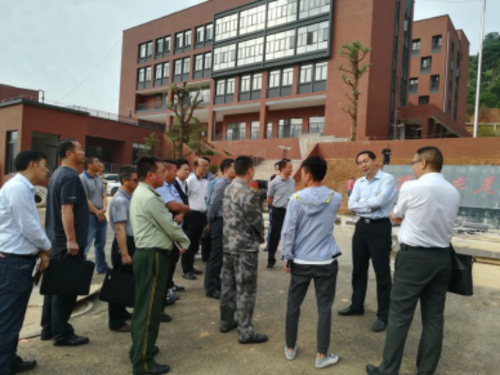 禄劝县委书记焦林召开现场办公会 着力推进新党校建设项目119