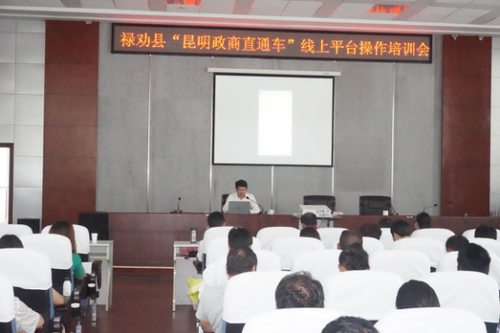 工商联工作信息第16期：禄劝召开政商直通车线上平台企业操作培训会221