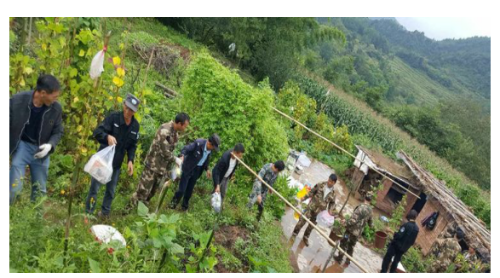简报（2018）76期云龙乡重拳出击对云龙水库保护区违规建筑进行拆除354