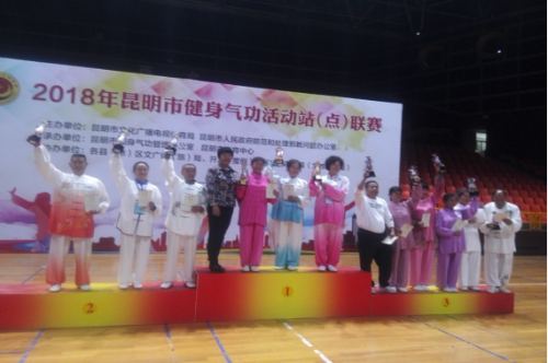 2018工作简报（120期）禄劝代表队参加2018昆明市健身气功活动站（点）联赛荣获佳绩0