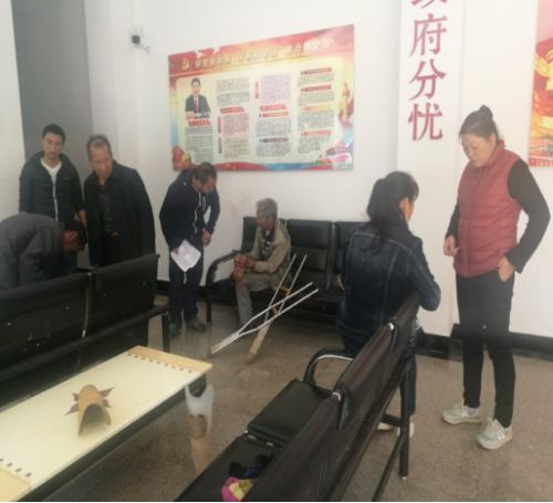 禄劝县残联免费为符合条件残疾人装假肢196