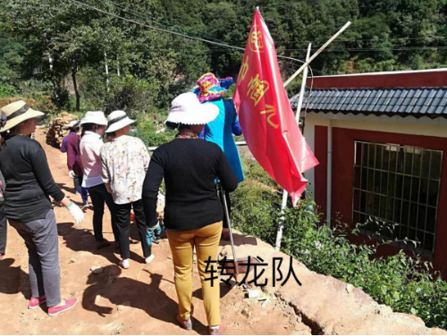转龙镇工作信息2018093（撸起袖子、务实笃行——转龙镇“七改三清”巾帼先锋队在行动273