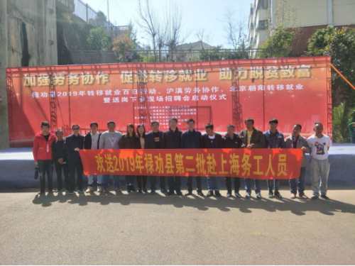 禄劝人社局信息2019第7期（座谈深化帮扶协作  送岗下乡新途起航）509