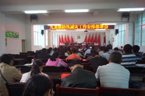九龙政务信息（2019）147—九龙镇召开防汛减灾工作安排部署会101
