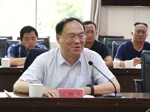 市委常委、副市长陈凯杰